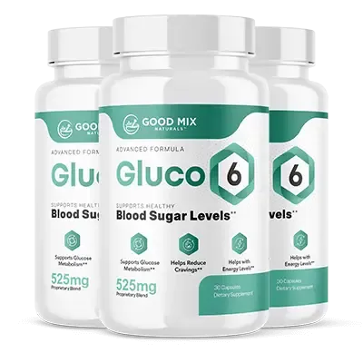 Gluco6 3 Bottles - Advanced Package